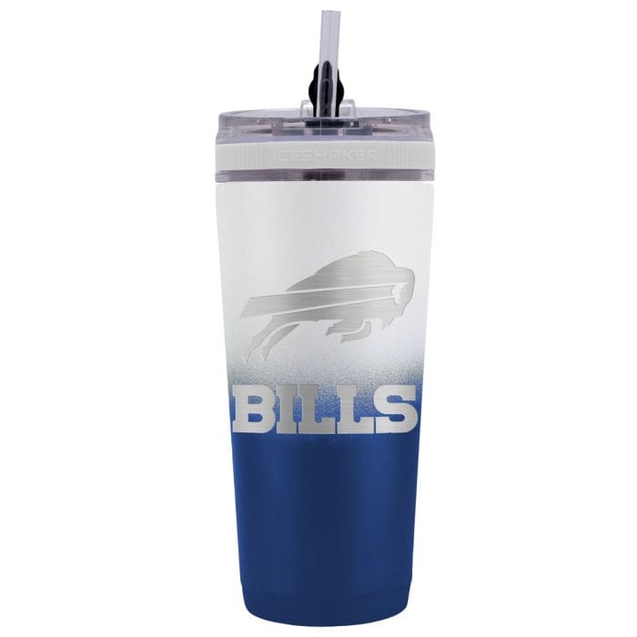 Dynasty Sports & Framing Drinkware - Travel Mugs Buffalo Bills 26 oz Stainless Steel Ice Shaker Bottle