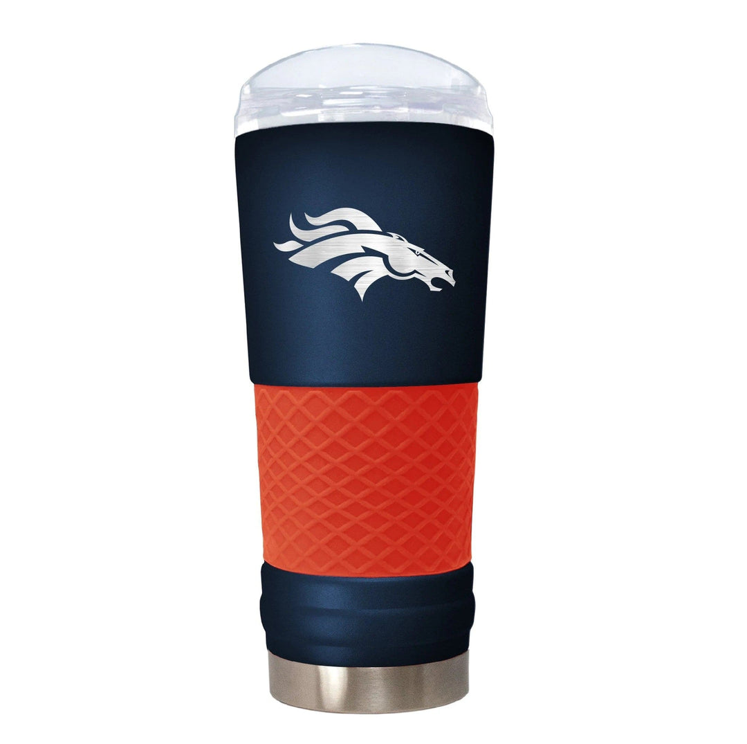 Dynasty Sports & Framing Drinkware - Travel Mugs Denver Broncos "The Draft" 24 oz. Stainless Steel Travel Tumbler