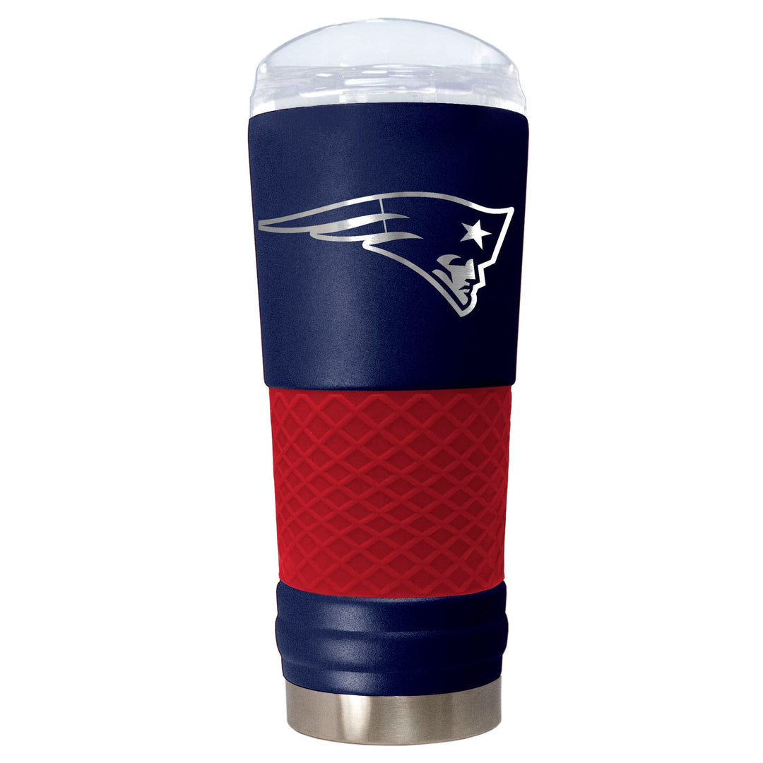 Dynasty Sports & Framing Drinkware - Travel Mugs New England Patriots "The Draft" 24 oz. Stainless Steel Travel Tumbler