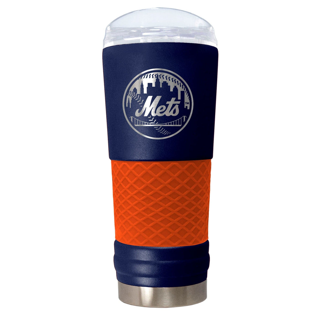Dynasty Sports & Framing Drinkware - Travel Mugs New York Mets "The Draft" 24 oz. Stainless Steel Travel Tumbler