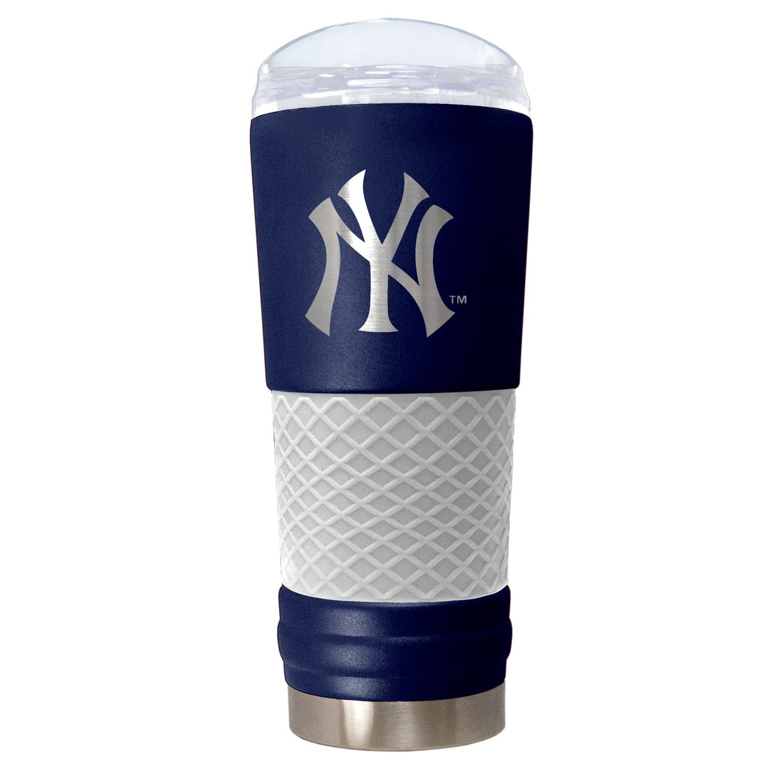 Dynasty Sports & Framing Drinkware - Travel Mugs New York Yankees "The Draft" 24 oz. Stainless Steel Travel Tumbler