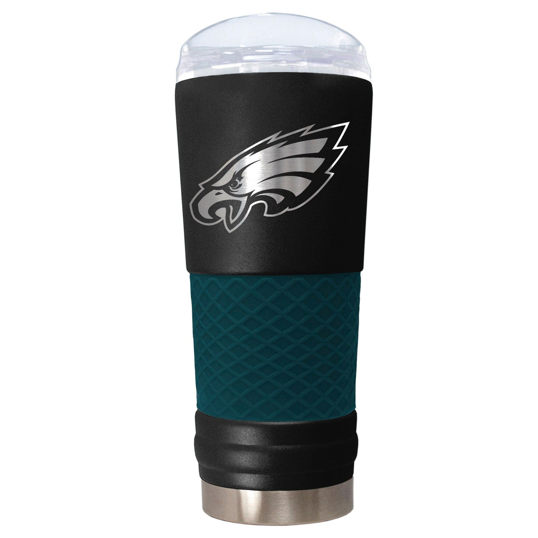 Dynasty Sports & Framing Drinkware - Travel Mugs Philadelphia Eagles "The Draft" 24 oz. Stainless Steel Travel Tumbler - Green
