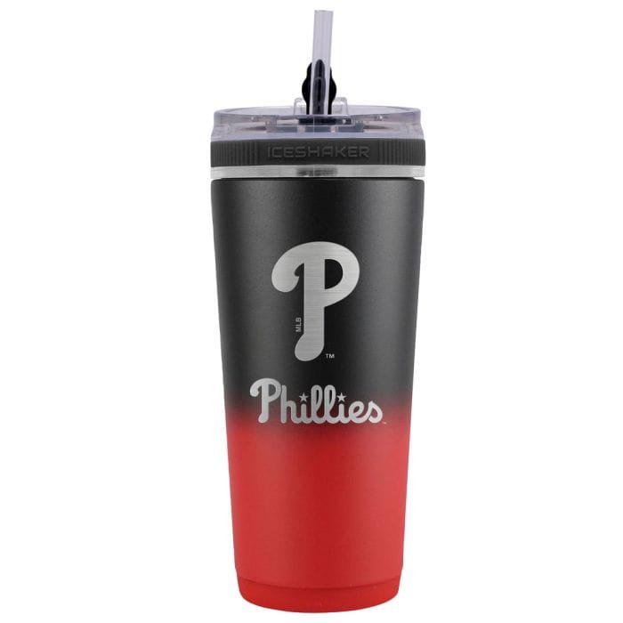 Dynasty Sports & Framing Drinkware - Travel Mugs Philadelphia Phillies 26 oz Stainless Steel Ice Shaker Bottle