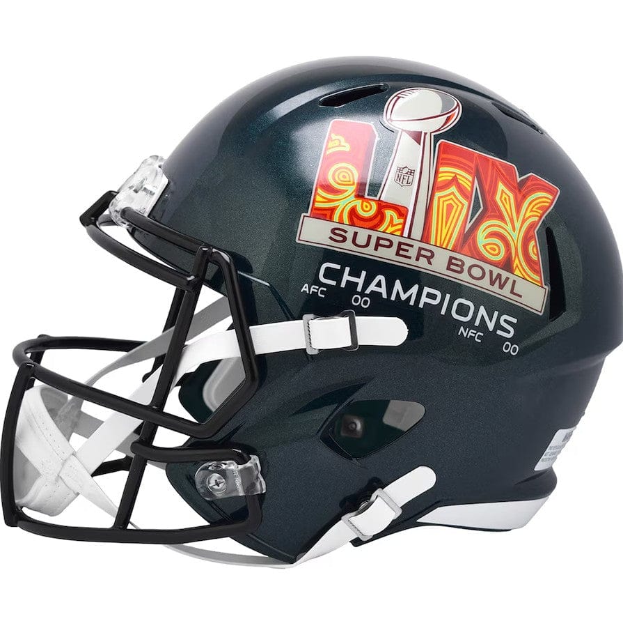 Dynasty Sports & Framing Equipment - Full-Size Replica Helmets Philadelphia Eagles Super Bowl LIX Champions Riddell Speed Helmet