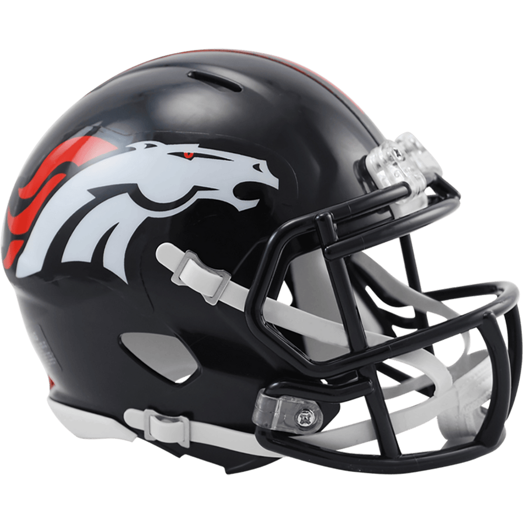 Dynasty Sports & Framing Equipment - Mini-Helmets Denver Broncos NFL Riddell Speed Revolution Mini-Helmet