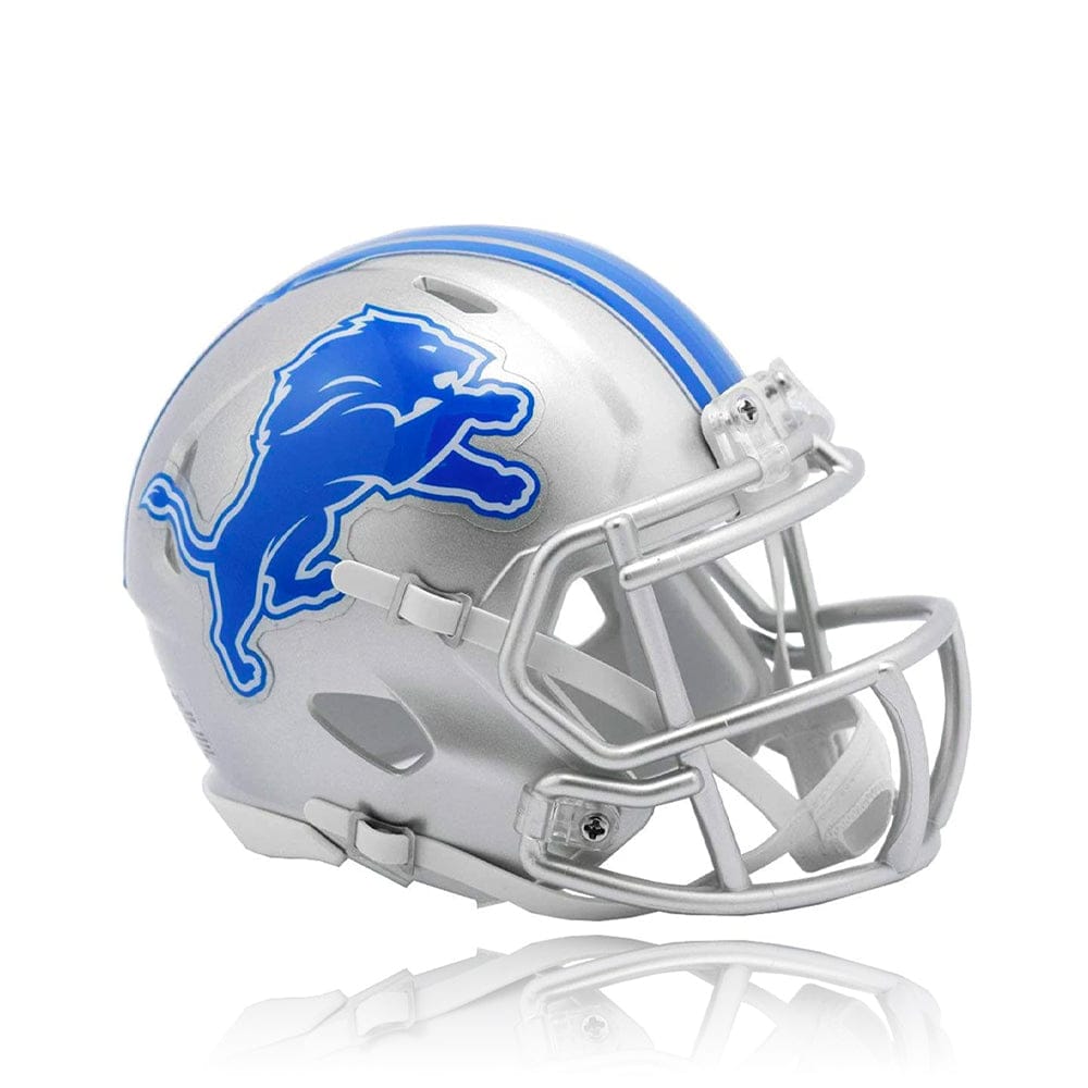 Dynasty Sports & Framing Equipment - Mini-Helmets Detroit Lions NFL Riddell Speed Revolution Mini-Helmet