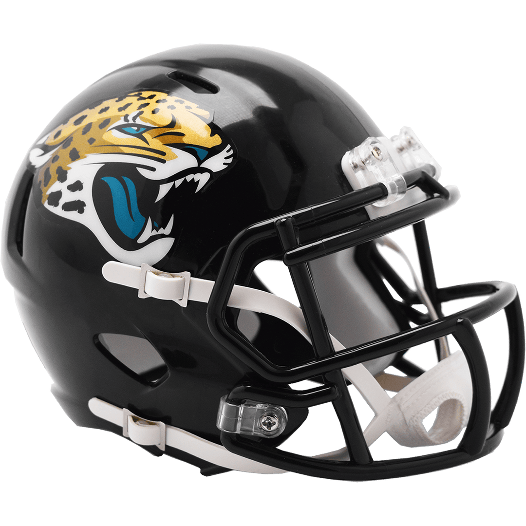 Dynasty Sports & Framing Equipment - Mini-Helmets Jacksonville Jaguars NFL Riddell Speed Revolution Mini-Helmet