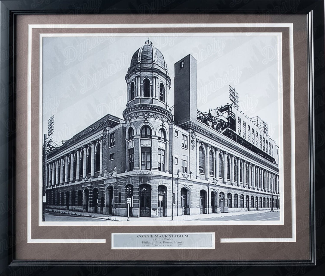 Dynasty Sports & Framing Framed Baseball Photos 8x10 Framed Photo Philadelphia Connie Mack Stadium/Shibe Park Framed & Matted Photo