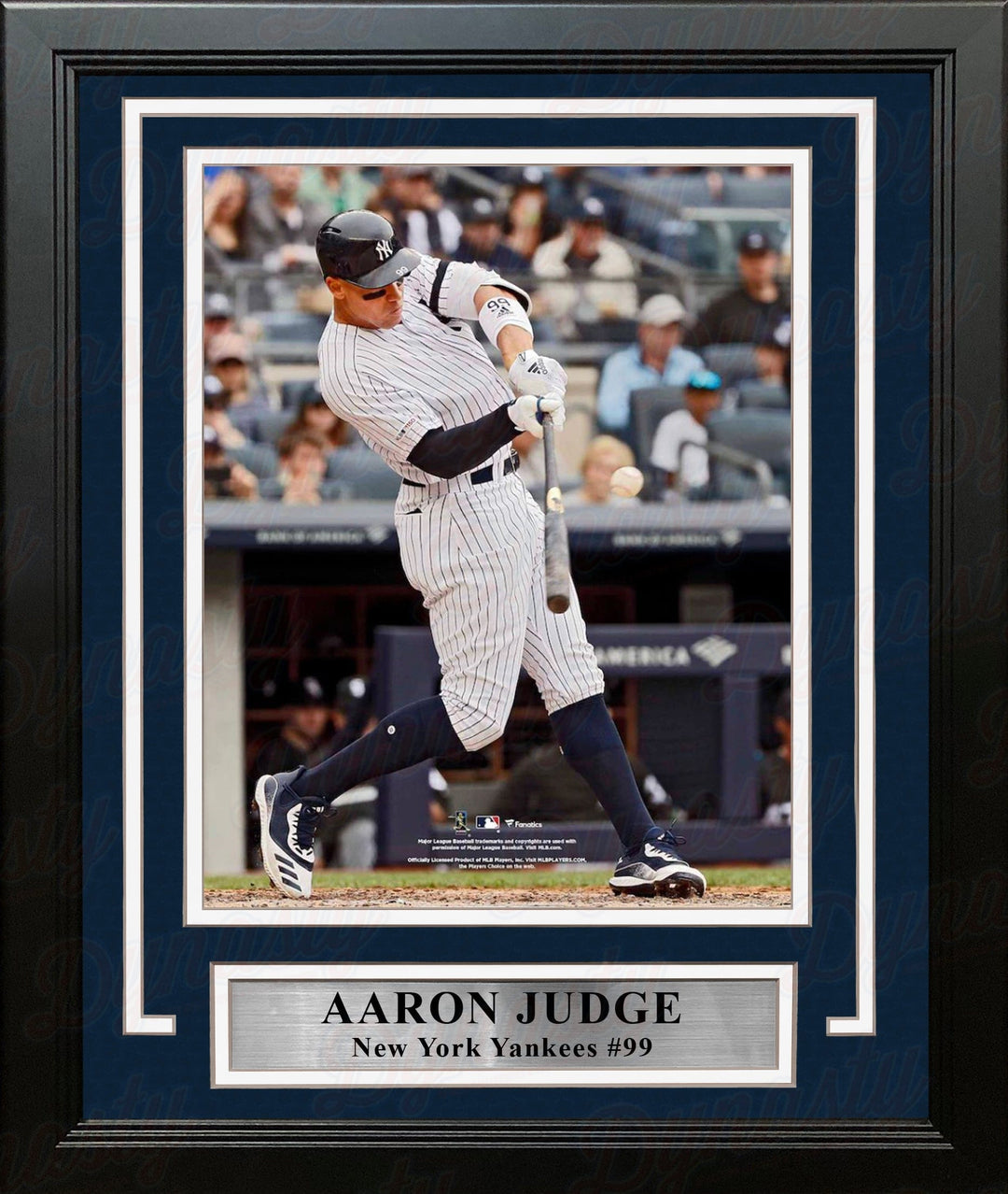 Dynasty Sports & Framing Framed Baseball Photos Aaron Judge in Action New York Yankees 8" x 10" Framed Baseball Photo