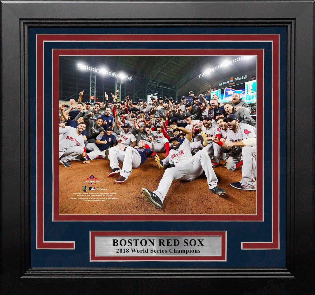 Dynasty Sports & Framing Framed Baseball Photos Boston Red Sox 2018 World Series Champions Team Celebration 8" x 10" Framed Baseball Photo