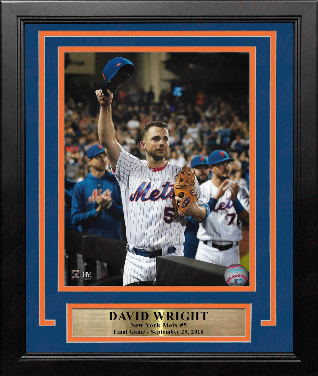 Dynasty Sports & Framing Framed Baseball Photos David Wright Final Game New York Mets 8" x 10" Framed Baseball Photo