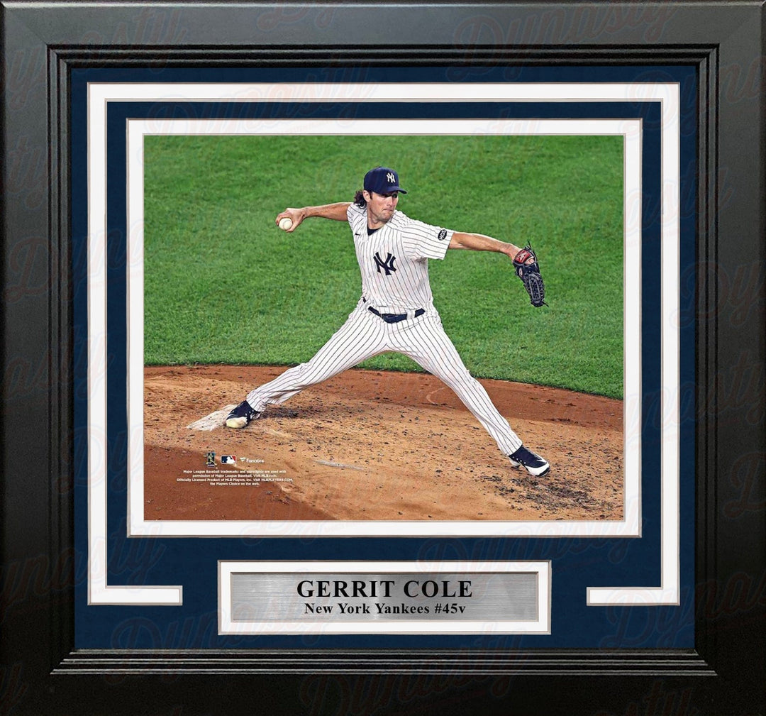 Dynasty Sports & Framing Framed Baseball Photos Gerrit Cole in Action New York Yankees 8" x 10" Framed Baseball Photo