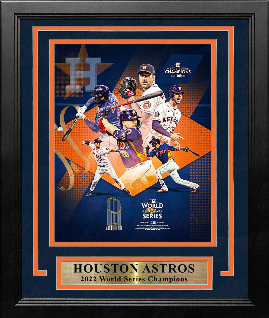 Dynasty Sports & Framing Framed Baseball Photos Houston Astros 2022 World Series Champions 8" x 10" Framed Baseball Photo