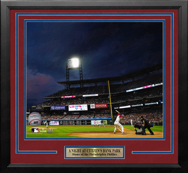 Dynasty Sports & Framing Framed Baseball Photos Night at Citizen's Bank Philadelphia Phillies 11" x 14" Framed Baseball Stadium Photo