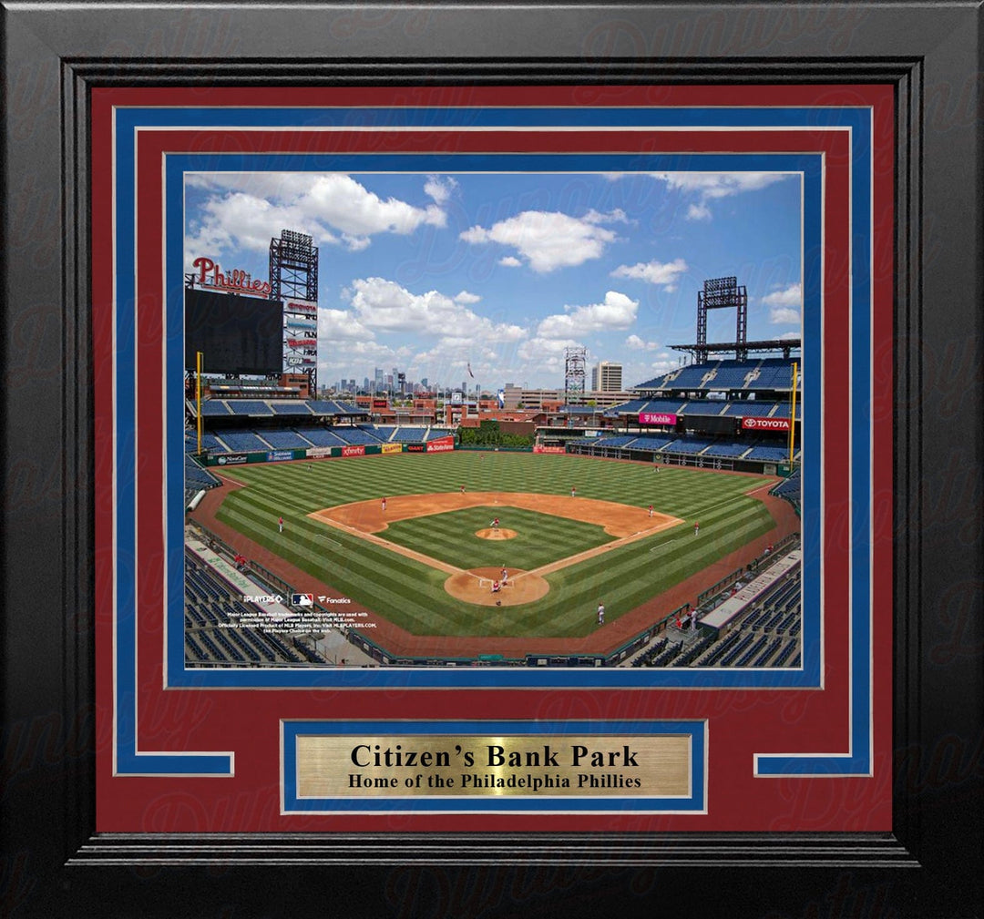 Dynasty Sports & Framing Framed Baseball Photos Philadelphia Phillies Citizen's Bank Park 8" x 10" Framed Baseball Stadium Photo