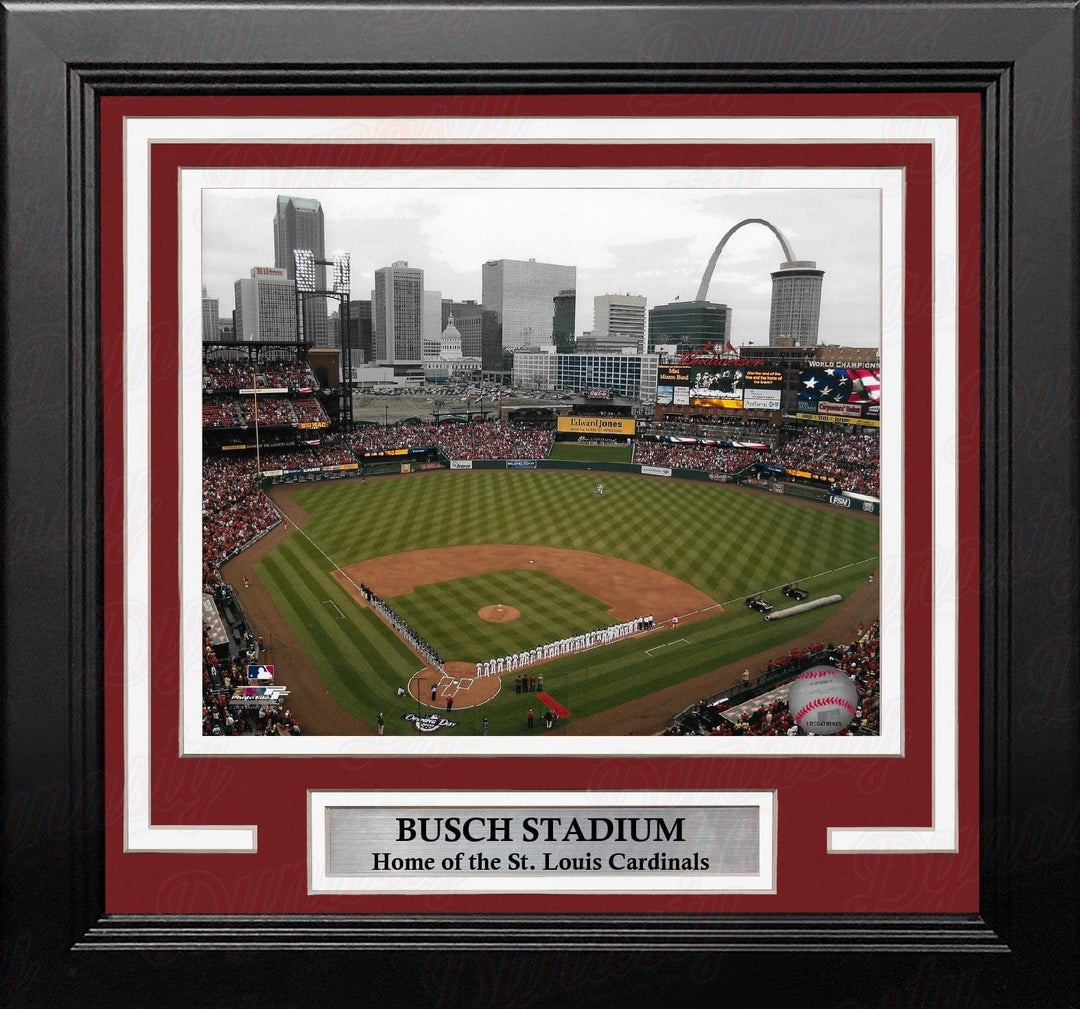 Dynasty Sports & Framing Framed Baseball Photos St. Louis Cardinals Busch Stadium 8" x 10" Framed Baseball Photo
