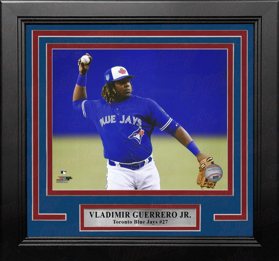 Dynasty Sports & Framing Framed Baseball Photos Vladimir Guerrero, Jr. Toronto Blue Jays Fielding 8" x 10" Framed Baseball Photo