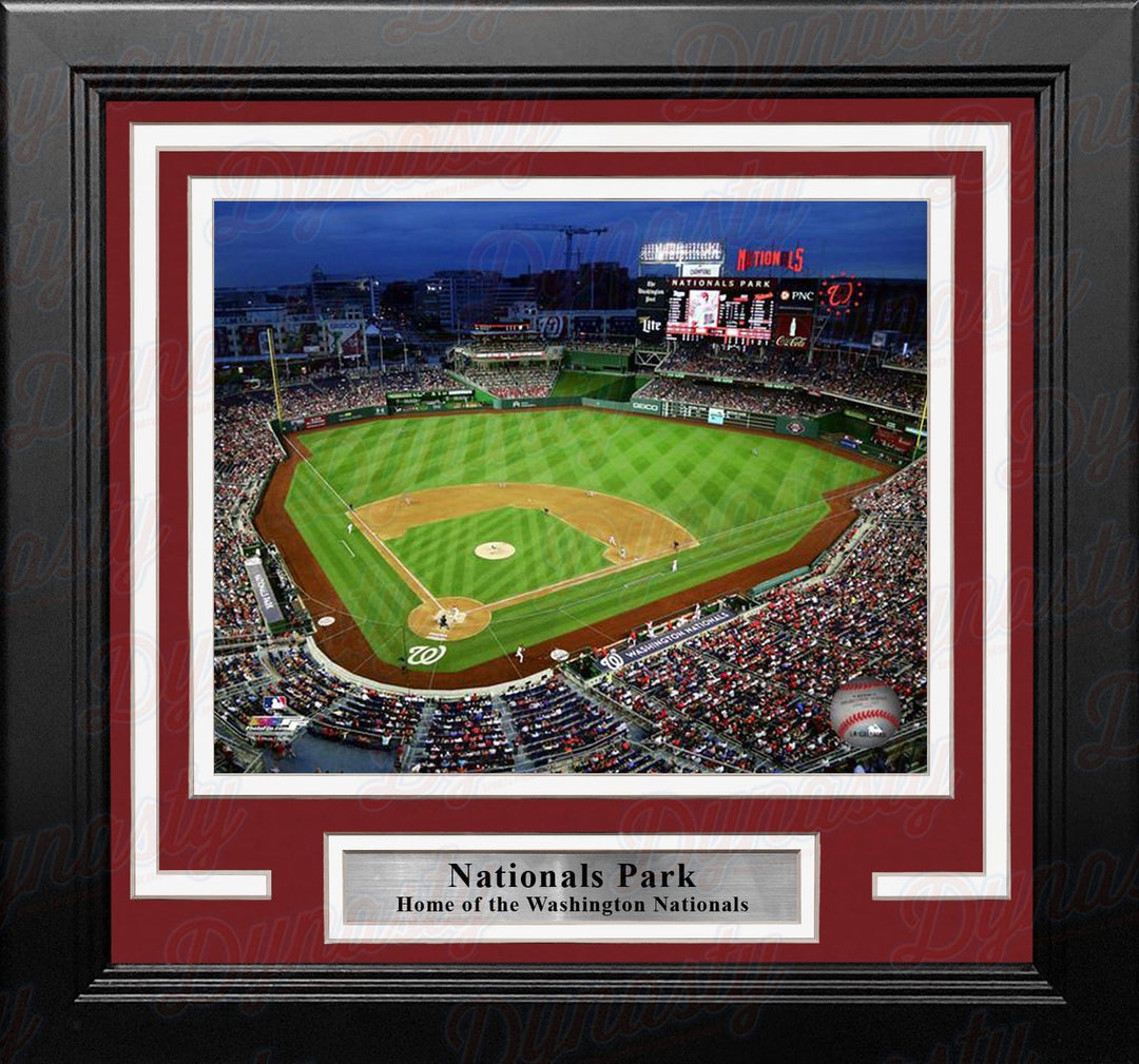 Dynasty Sports & Framing Framed Baseball Photos Washington Nationals Park 8" x 10" Framed Baseball Stadium Photo