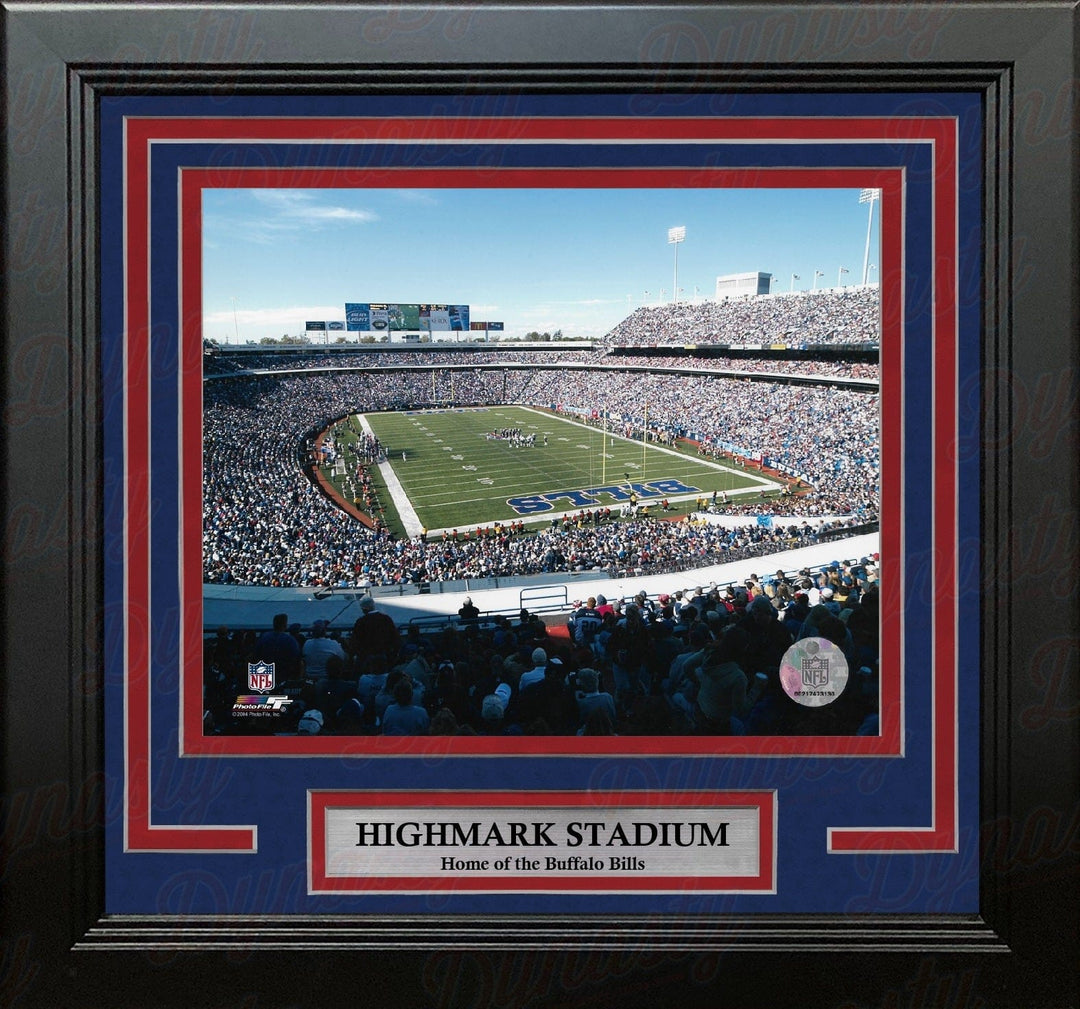 Dynasty Sports & Framing Framed Football Photos Buffalo Bills Highmark Stadium 8" x 10" Framed Football Photo