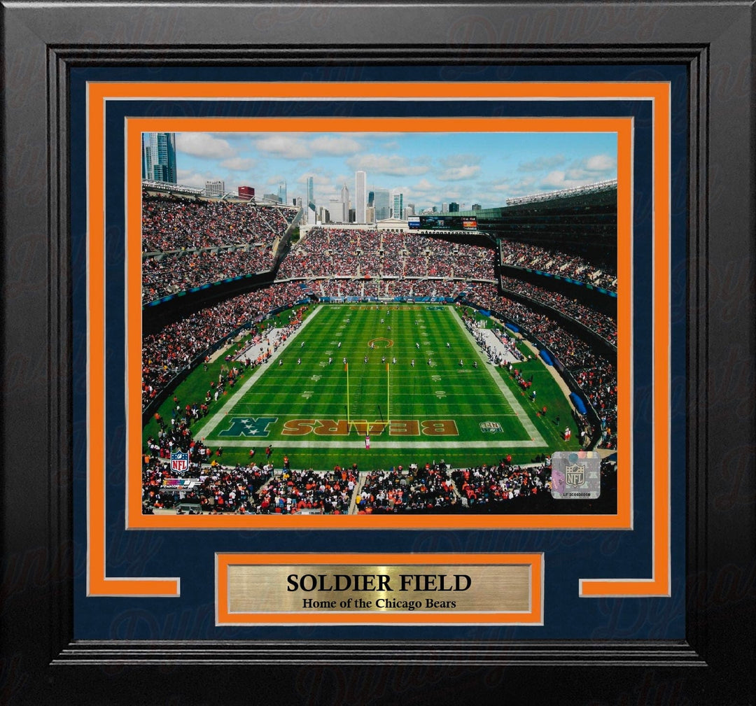 Dynasty Sports & Framing Framed Football Photos Chicago Bears Soldier Field 8" x 10" Framed Football Stadium Photo