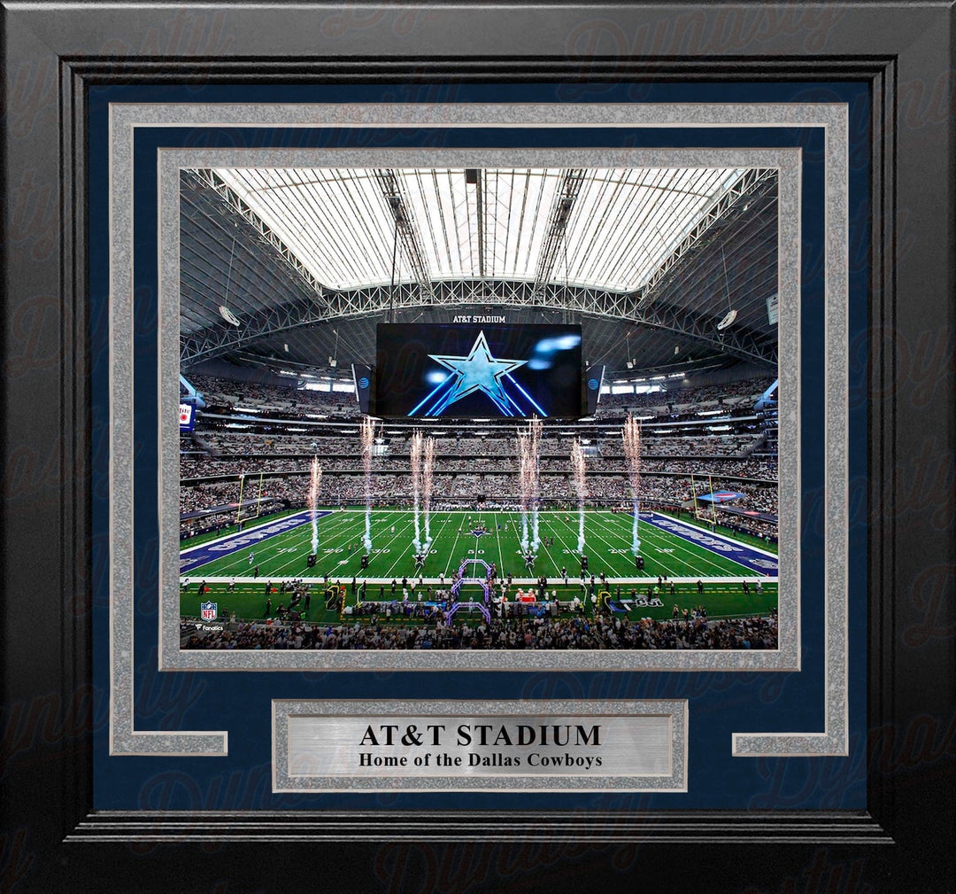 Dynasty Sports & Framing Framed Football Photos Dallas Cowboys AT&T Stadium 8" x 10" Framed Football Photo