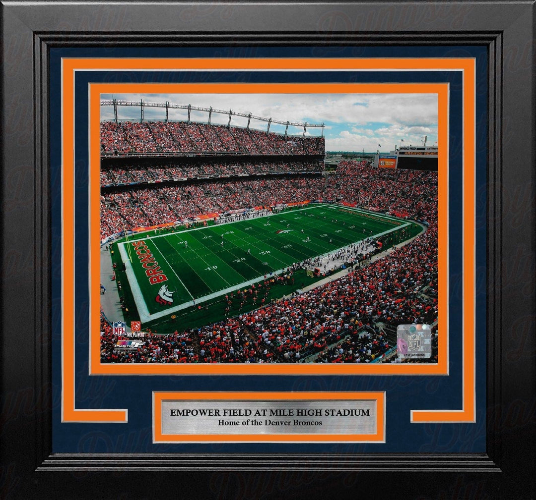 Dynasty Sports & Framing Framed Football Photos Denver Broncos Empower Field at Mile High Stadium 8" x 10" Framed Football Photo