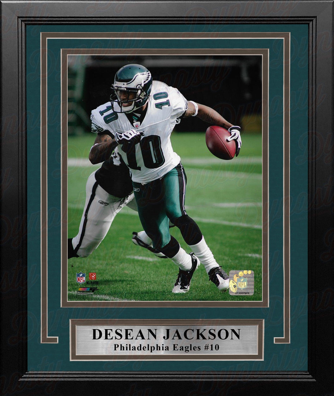 Dynasty Sports & Framing Framed Football Photos DeSean Jackson in Action Philadelphia Eagles 8" x 10" Framed Football Photo