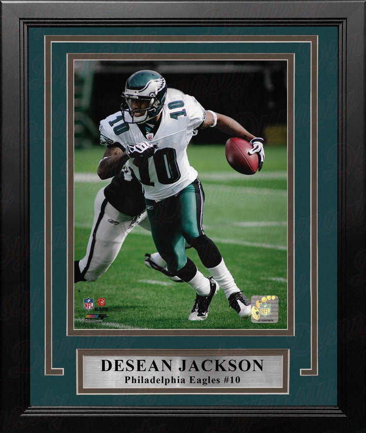 Dynasty Sports & Framing Framed Football Photos DeSean Jackson in Action Philadelphia Eagles 8" x 10" Framed Football Photo