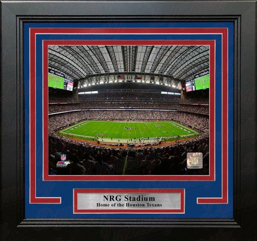 Dynasty Sports & Framing Framed Football Photos Houston Texans NRG Stadium NFL Football 8" x 10" Framed Photo