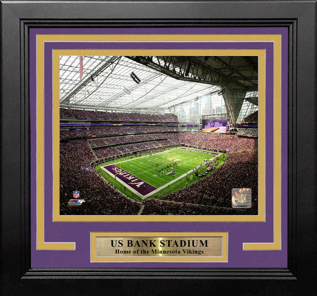 Dynasty Sports & Framing Framed Football Photos Minnesota Vikings U.S. Bank Stadium 8" x 10" Framed Football Photo
