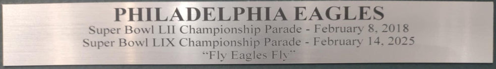 Dynasty Sports & Framing Framed Football Photos Philadelphia Eagles Super Bowl LII & LIX Parade Framed 8" x 10" Football Collage