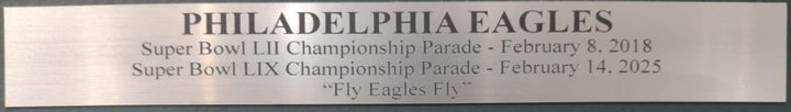 Dynasty Sports & Framing Framed Football Photos Philadelphia Eagles Super Bowl LII & LIX Parade Framed 8" x 10" Football Collage
