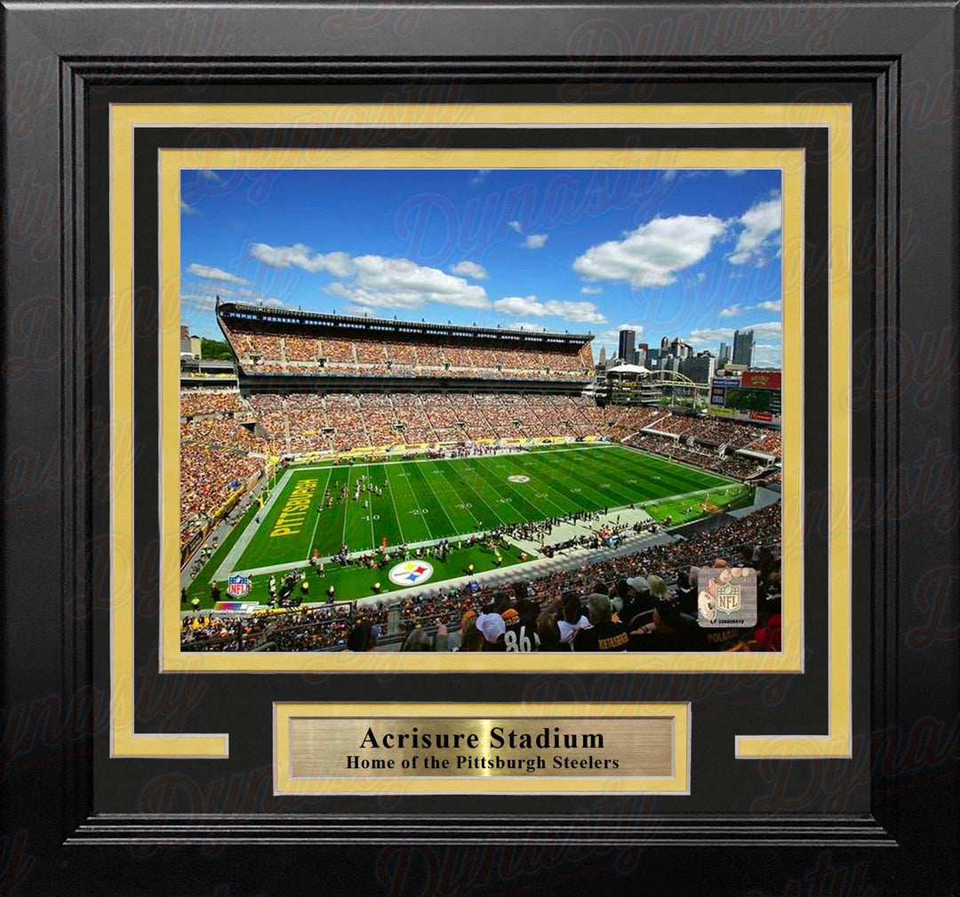 Dynasty Sports & Framing Framed Football Photos Pittsburgh Steelers Acrisure Stadium 8" x 10" Framed Football Stadium Photo