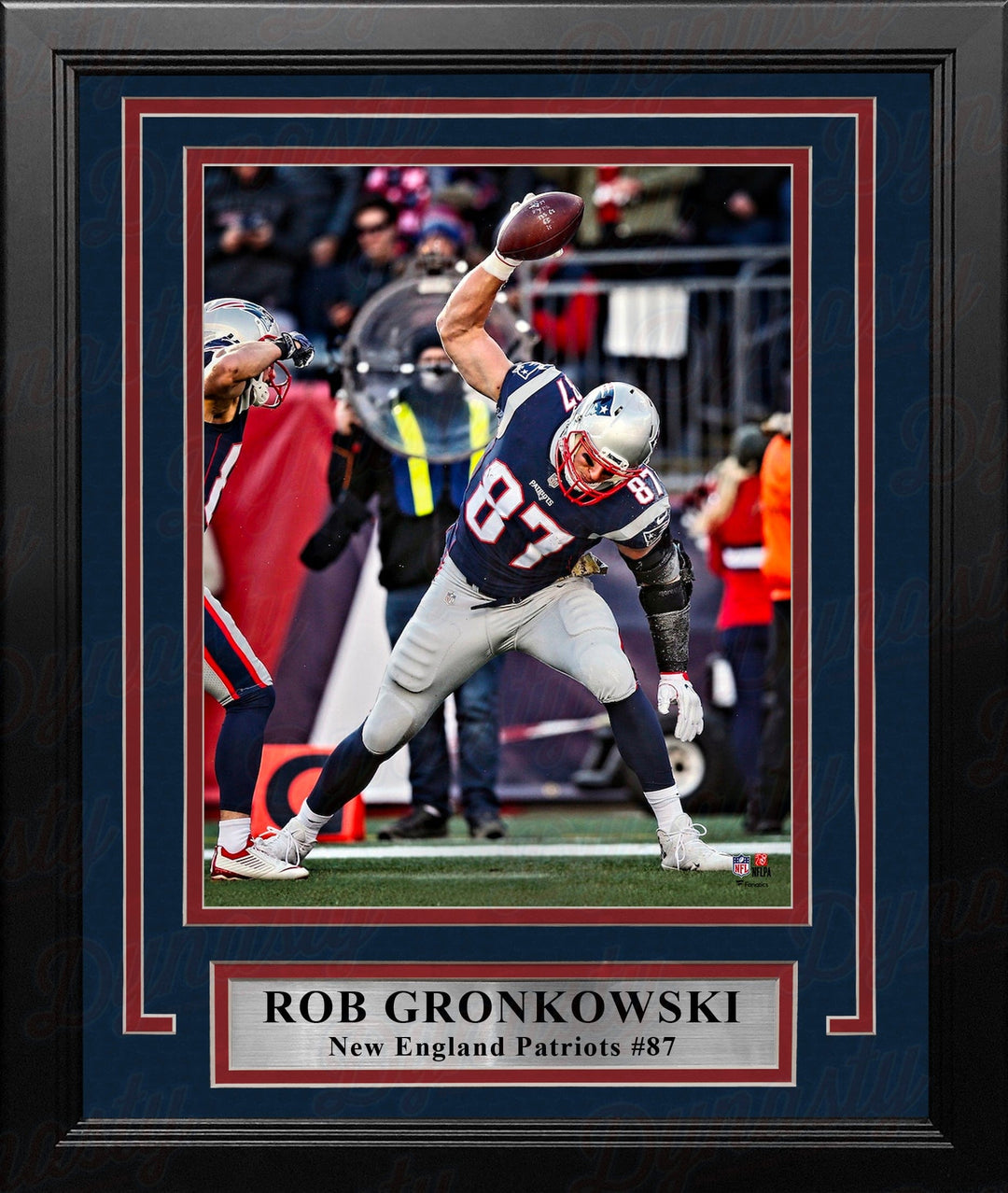 Dynasty Sports & Framing Framed Football Photos Rob Gronkowski Touchdown Spike New England Patriots 8" x 10" Framed Football Photo