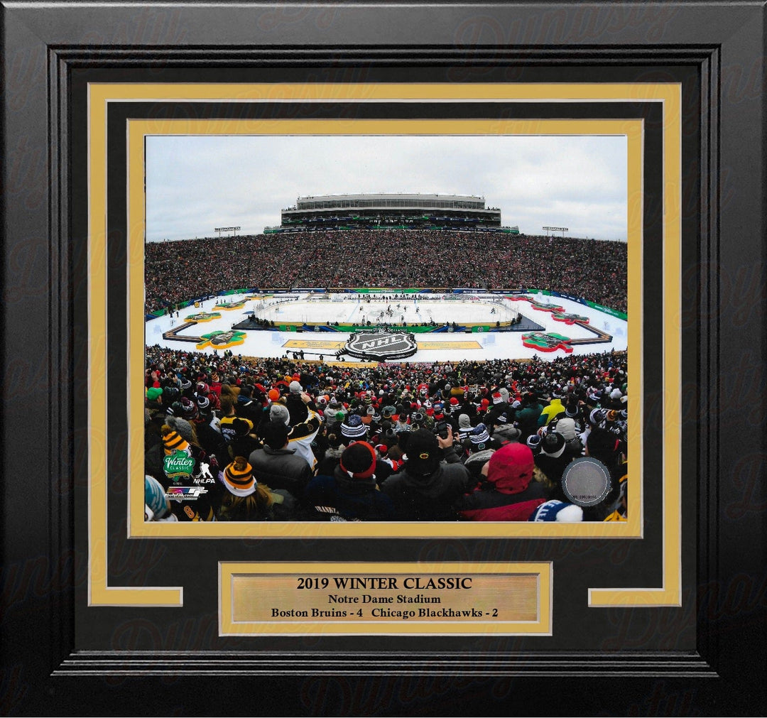 Dynasty Sports & Framing Framed Hockey Photos Boston Bruins 2019 Winter Classic 8" x 10" Framed Hockey Stadium Photo