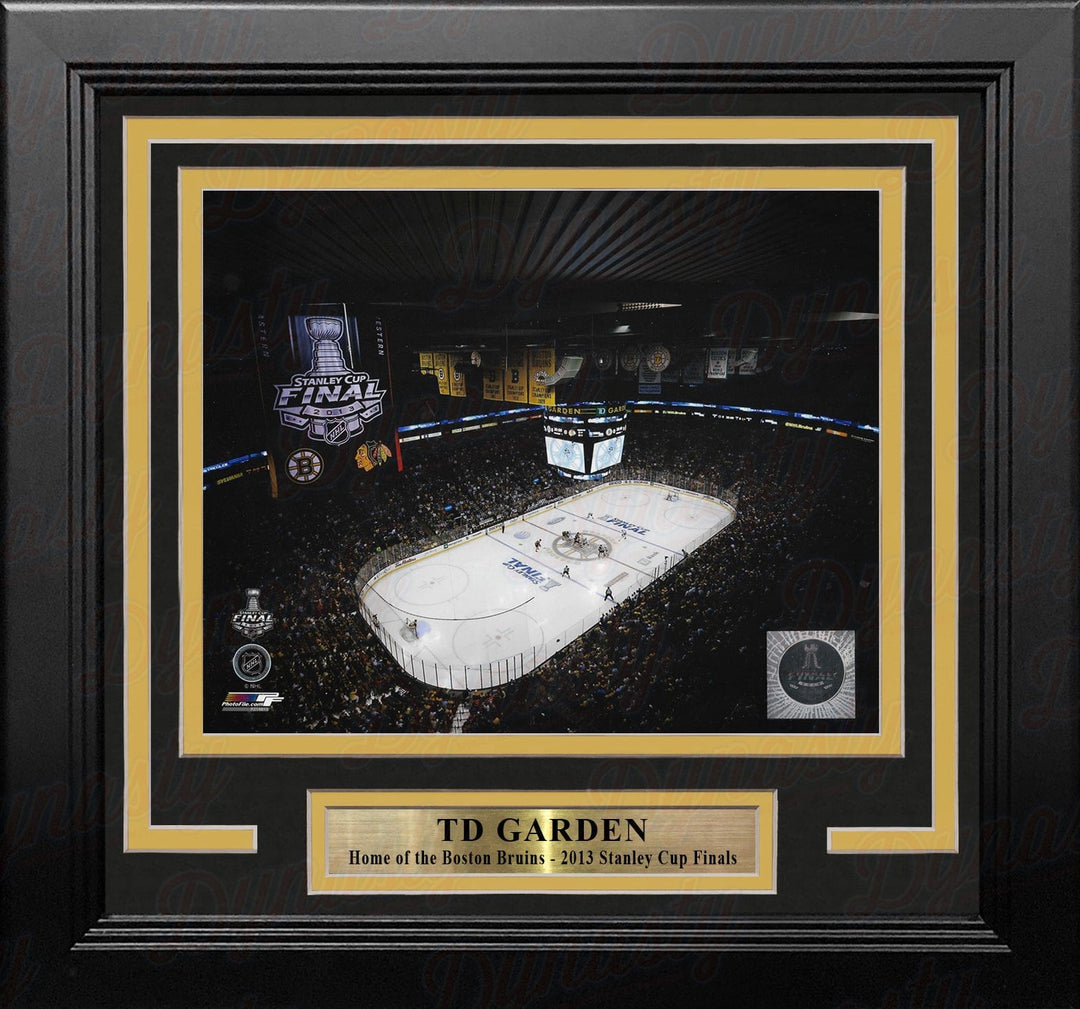 Dynasty Sports & Framing Framed Hockey Photos Boston Bruins TD Garden 2013 Stanley Cup Finals 8" x 10" Framed Hockey Stadium Photo