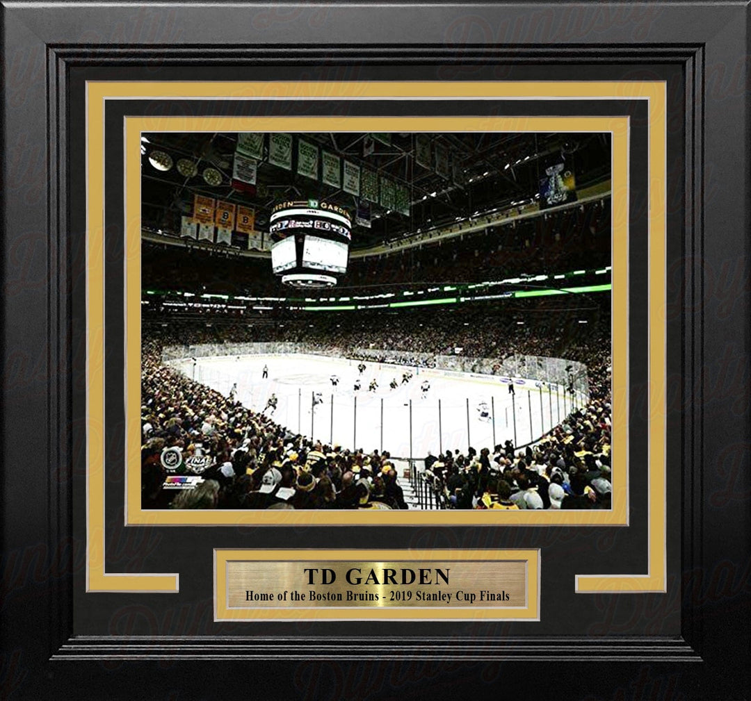 Dynasty Sports & Framing Framed Hockey Photos Boston Bruins TD Garden 2019 Stanley Cup Finals 8" x 10" Framed Hockey Stadium Photo