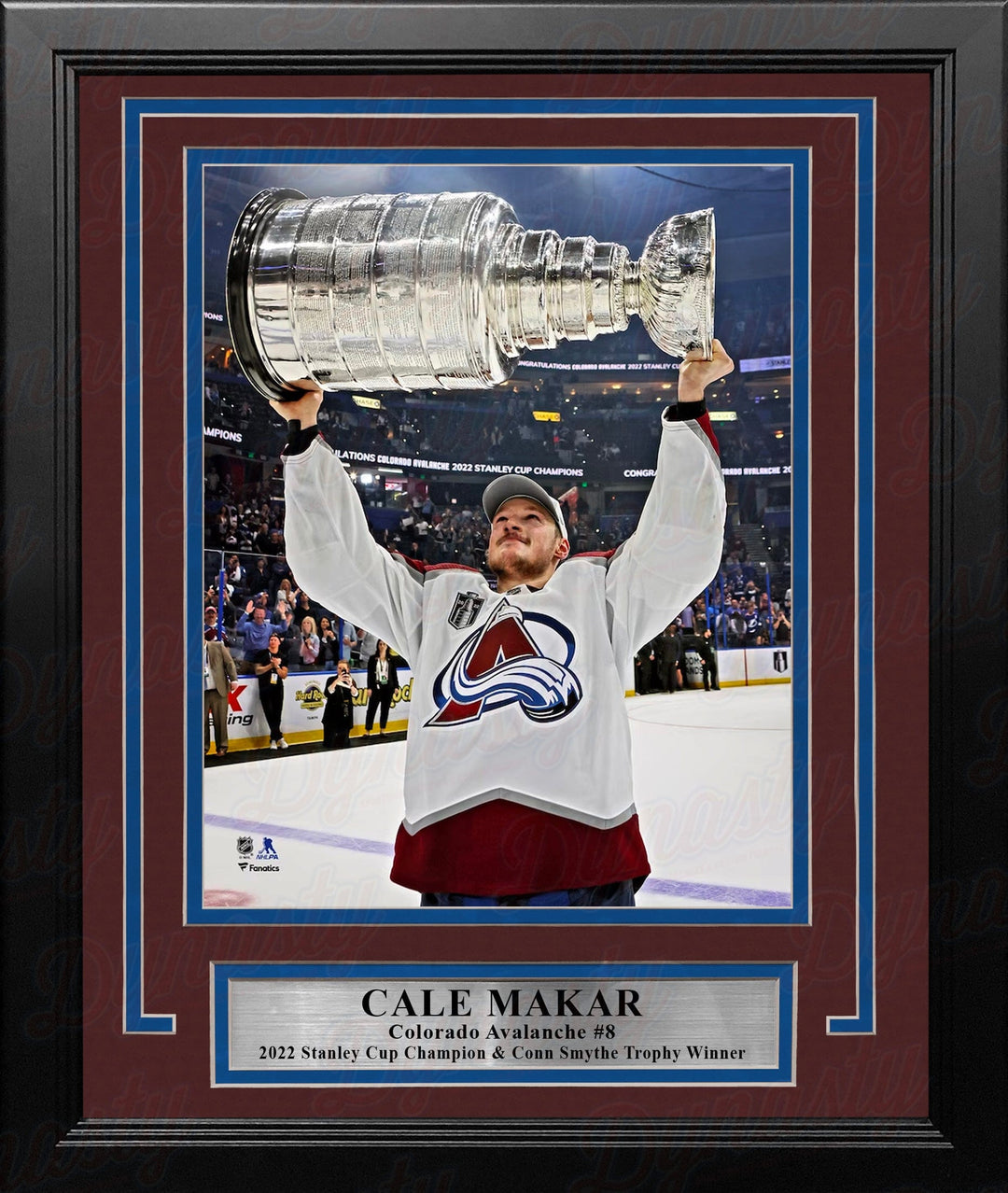 Dynasty Sports & Framing Framed Hockey Photos Cale Makar 2022 Stanley Cup Colorado Avalanche 8" x 10" Framed Hockey Photo