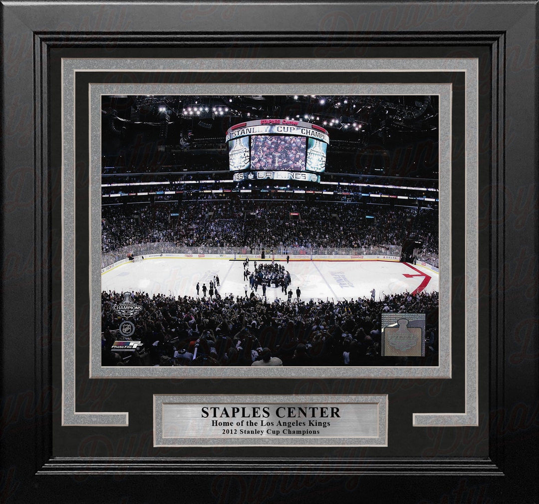 Dynasty Sports & Framing Framed Hockey Photos Los Angeles Kings Staples Center 2012 Stanley Cup Champions 8" x 10" Framed Hockey Stadium Photo