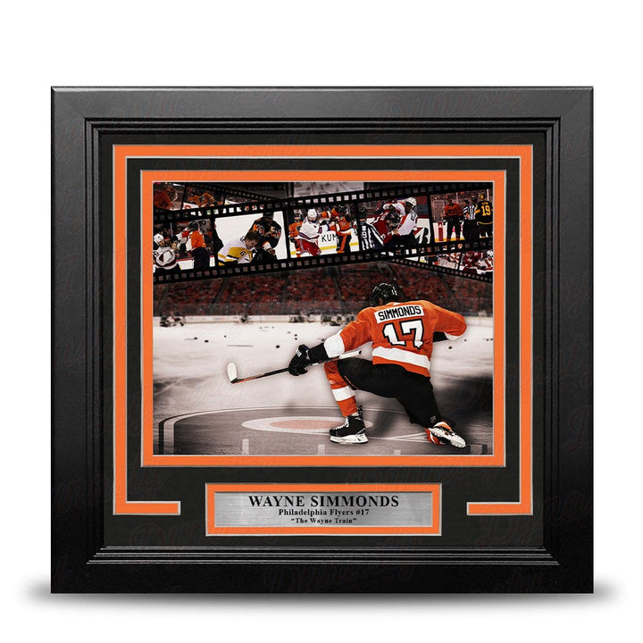 Dynasty Sports & Framing Framed Hockey Photos Wayne Simmonds Philadelphia Flyers 8" x 10" Framed Collage Hockey Photo