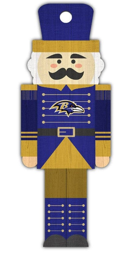 Dynasty Sports & Framing Holiday - Ornaments Baltimore Ravens Wood Nutcracker Ornament