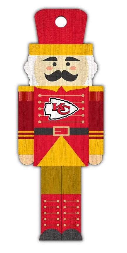 Dynasty Sports & Framing Holiday - Ornaments Kansas City Chiefs Wood Nutcracker Ornament