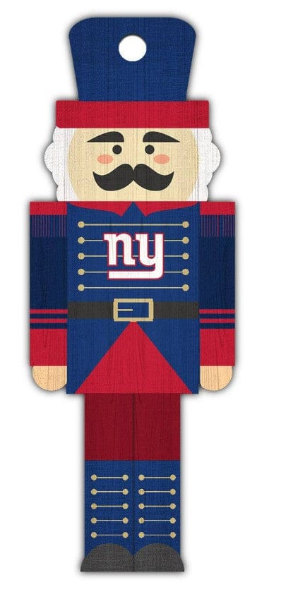 Dynasty Sports & Framing Holiday - Ornaments New York Giants Wood Nutcracker Ornament