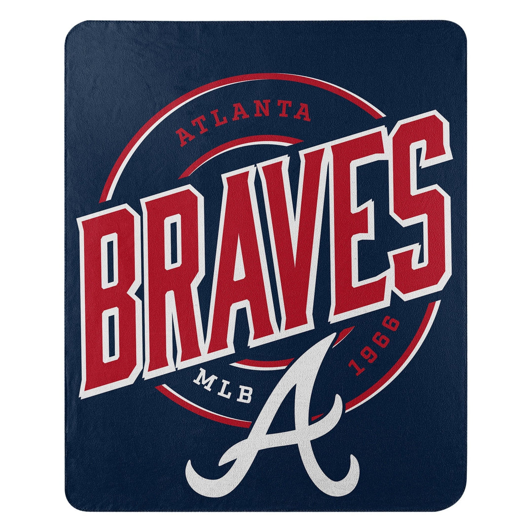 Dynasty Sports & Framing Home Decor - Blankets Atlanta Braves 50" x 60" Campaign Fleece Blanket