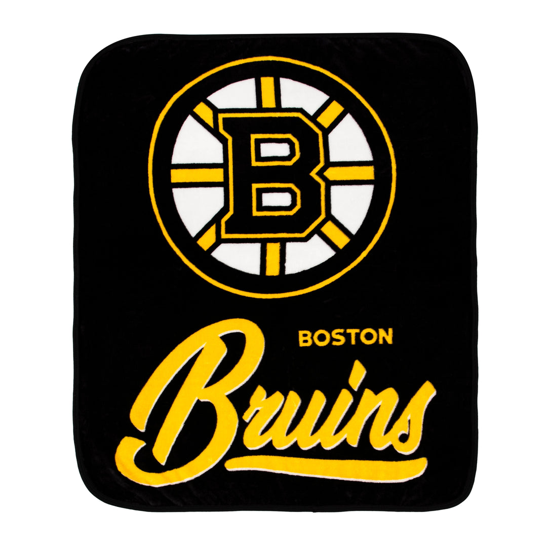 Dynasty Sports & Framing Home Decor - Blankets Boston Bruins 50" x 60" Signature Royal Plush Throw Blanket