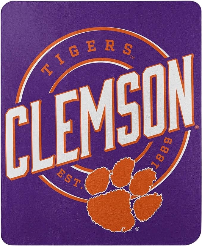 Dynasty Sports & Framing Home Decor - Blankets Clemson Tigers 50" x 60" Fleece Throw Blanket
