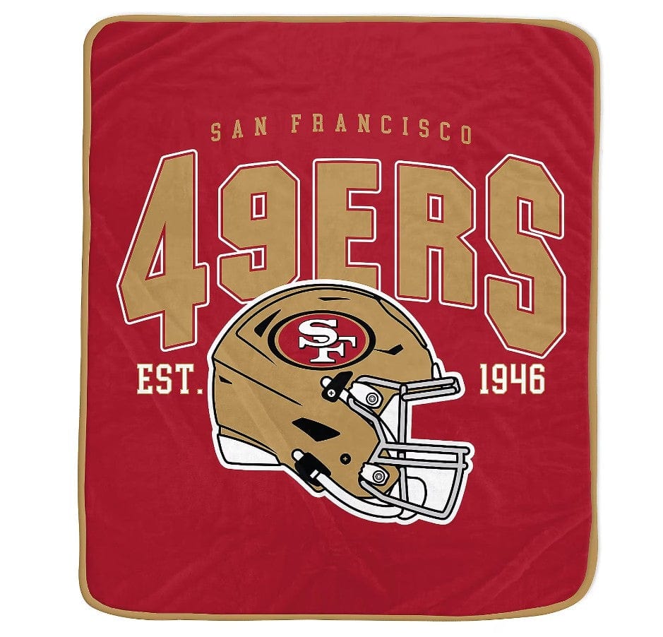 Dynasty Sports & Framing Home Decor - Blankets San Francisco 49ers 50" x 60" Vintage Arch Block Blanket