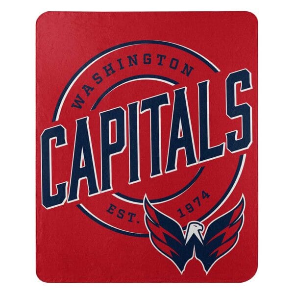 Dynasty Sports & Framing Home Decor - Blankets Washington Capitals 50" x 60" Campaign Fleece Blanket