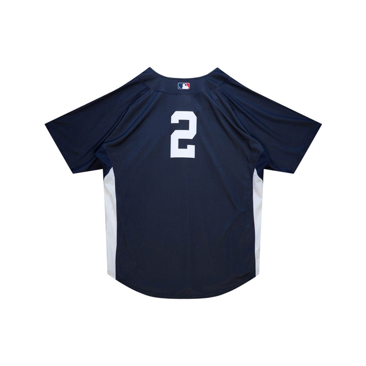 Dynasty Sports & Framing Jerseys - Baseball Small Derek Jeter New York Yankees Mitchell & Ness Navy 2009 Batting Practice Jersey