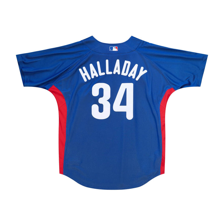 Dynasty Sports & Framing Jerseys - Baseball Small Roy Halladay Philadelphia Phillies Mitchell & Ness Cooperstown Collection Batting Practice Jersey